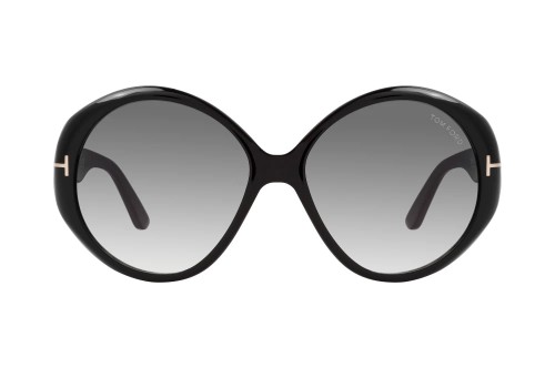 Tom Ford FT0848 TERRA - 01B - 63 Lunettes de soleil Noir Ovale