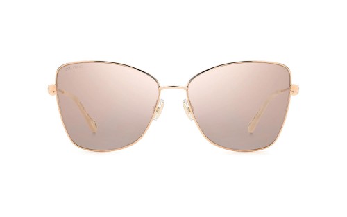 Jimmy Choo TESO/S - DDB2S - 59 Lunettes de soleil Or Œil de chat