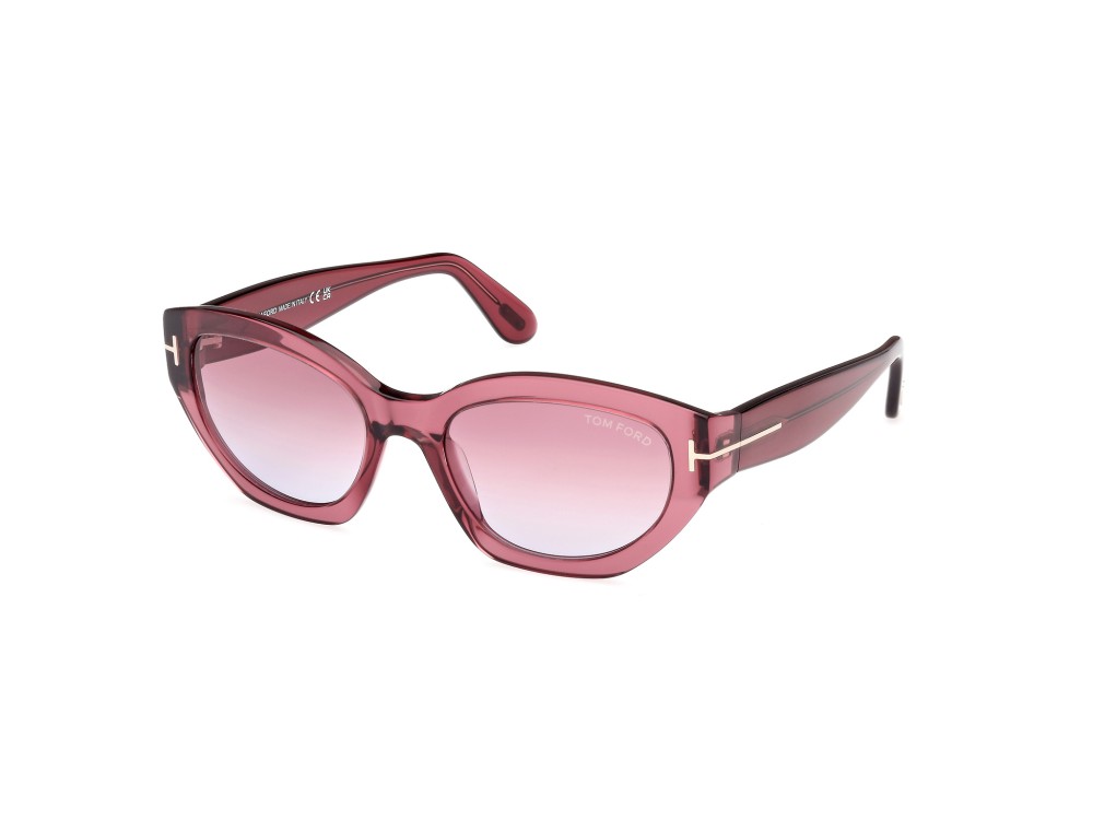 Tom Ford FT1086 PENNY - 66Y - 55 Lunettes de soleil Rose Œil de chat