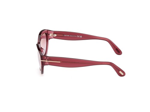 Tom Ford FT1086 PENNY - 66Y - 55 Lunettes de soleil Rose Œil de chat