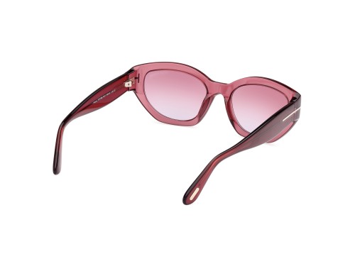 Tom Ford FT1086 PENNY - 66Y - 55 Lunettes de soleil Rose Œil de chat