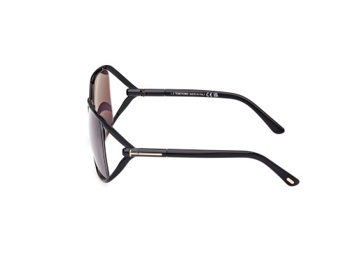 Tom Ford FT1092 GOLDIE - 01A - 60 Lunettes de soleil Noir Coussin arrondi