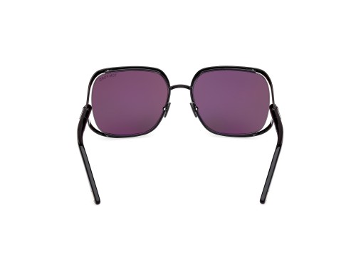 Tom Ford FT1092 GOLDIE - 01A - 60 Lunettes de soleil Noir Coussin arrondi