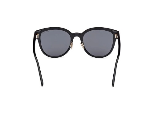 Tom Ford FT1137-K ECO - 01A - 55 Lunettes de soleil Noir Coussin arrondi