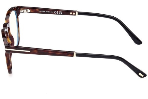 Tom Ford TF5890-B ECO - 056 - 51 Cadres optiques Havane Arrondi