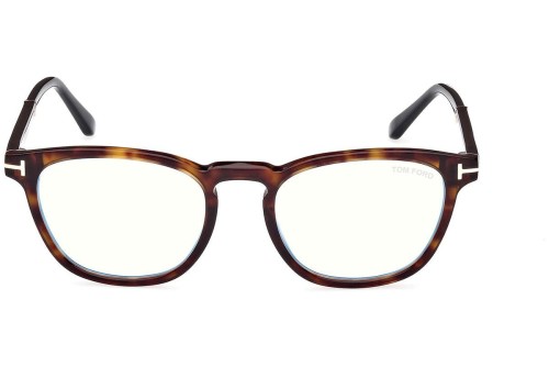Tom Ford TF5890-B ECO - 056 - 51 Cadres optiques Havane Arrondi
