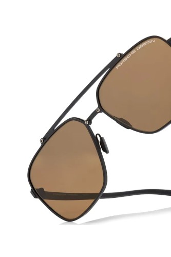 Porsche Design P8937 - A - 59 Lunettes de soleil Noir Pilote (Aviateur)