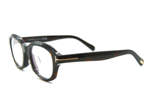 Tom Ford TF6005-D-B - 052 - 51 - AVEC DES VERRES À FILTRE ANTI LUMIÈRE BLEU-VIOLET Cadres optiques Havane foncé Angulaire