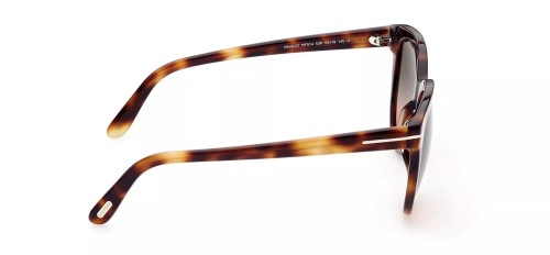 Tom Ford FT0914 OLIVIA-02 - 53P - 54 Lunettes de soleil Havane Coussin arrondi