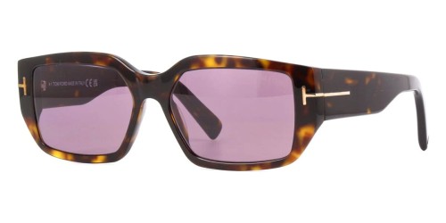 Tom Ford - Lunettes de soleil - FT0989 ECO SILVANO-02 - 52Y - 56