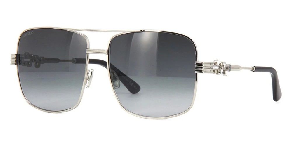 Jimmy Choo TONIA/S - 2F79O - 61 Lunettes de soleil Argent Pilote (Aviateur)