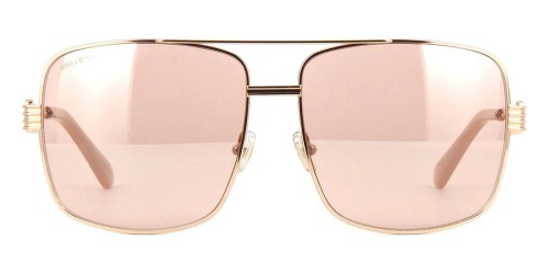 Jimmy Choo TONIA/S - BKU2S - 61 Lunettes de soleil Or rose Pilote (Aviateur)