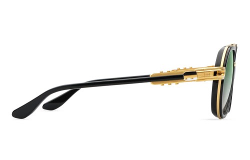 Dita VASTIK DTS441-A - 01 - 59 Lunettes de soleil Or, Noir Pilote (Aviateur)
