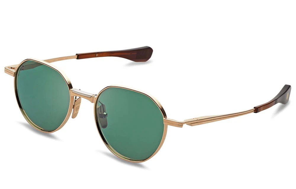 Dita VERS-ONE DTS150 A - 01 - 50 Lunettes de soleil Or, Marron Rond