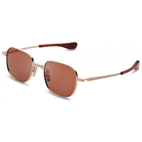 Dita VERS-TWO DTS151-A - 01 - 50 Lunettes de soleil Or, Marron Angulaire