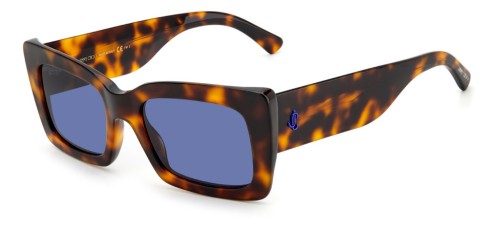 Jimmy Choo VITA/S - 086KU - 54 Lunettes de soleil Havane Angulaire