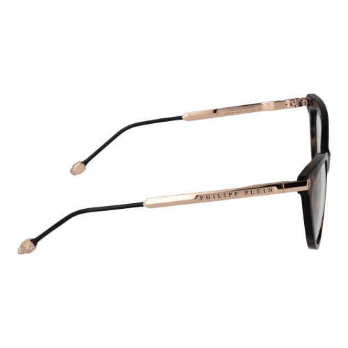 Philipp Plein VPP037S FLAWLESS - 0722 - 54 Cadres optiques Havane foncé, Or Œil de chat
