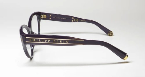 Philipp Plein VPP052 CATEYES - 09NU - 54 Cadres optiques Violet Œil de chat