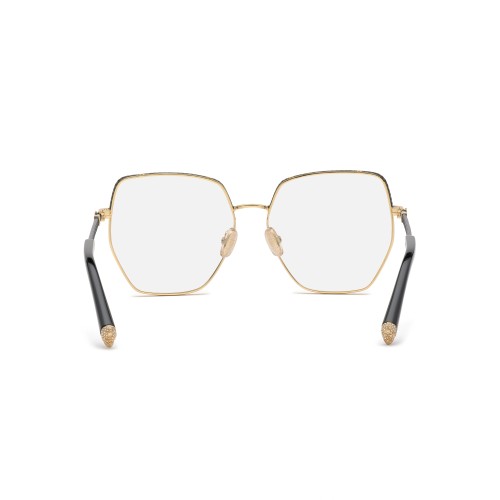 Philipp Plein VPP054S ECLECTIN MOOD - 0301 - 57 Cadres optiques Or, Noir Angulaire