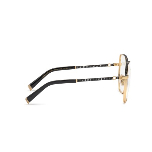 Philipp Plein VPP054S ECLECTIN MOOD - 0301 - 57 Cadres optiques Or, Noir Angulaire