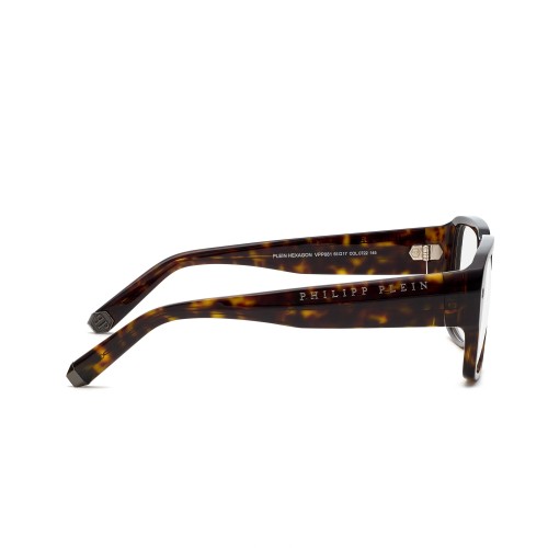Philipp Plein VPP081 HEXAGON - 0722 - 55 Cadres optiques Havane Angulaire