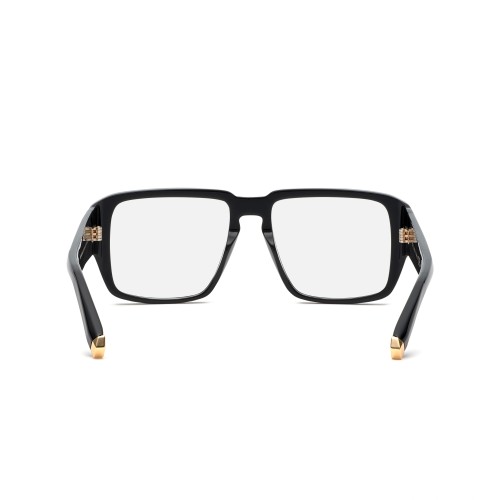 Philipp Plein VPP081 HEXAGON - 0700 - 55 Cadres optiques Noir Angulaire
