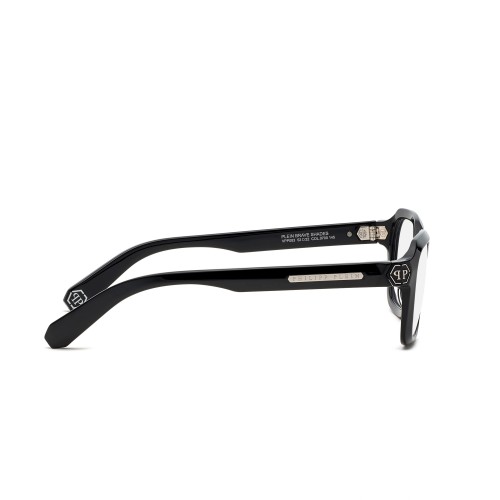 Philipp Plein VPP083 BRAVE SHADE - 0700 - 52 Cadres optiques Noir Angulaire