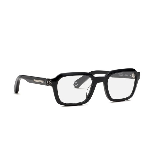Philipp Plein VPP083 BRAVE SHADE - 0700 - 52 Cadres optiques Noir Angulaire