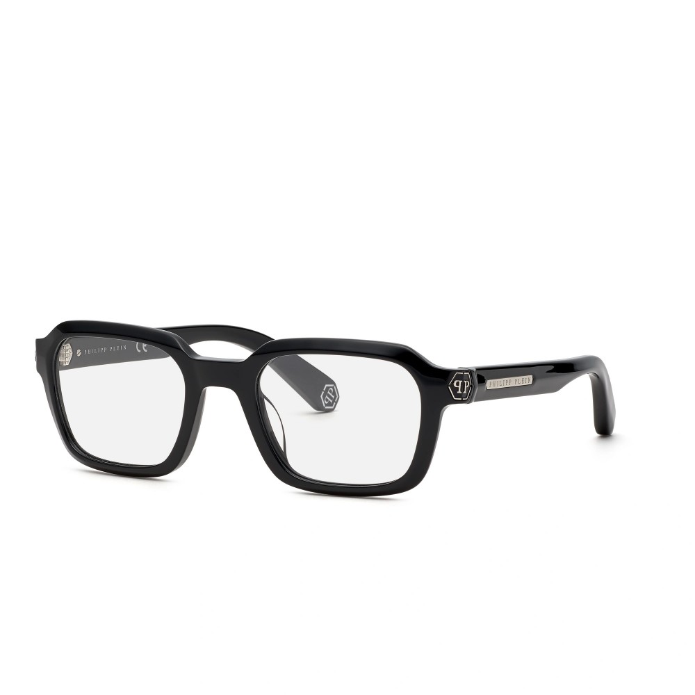 Philipp Plein VPP083 BRAVE SHADE - 0700 - 52 Cadres optiques Noir Angulaire