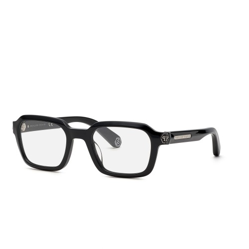 Philipp Plein VPP083 BRAVE SHADE - 0700 - 52 Cadres optiques Noir Angulaire