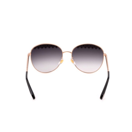 Chopard SCHF75S - 0300 - 59 Lunettes de soleil Or, Noir Rond