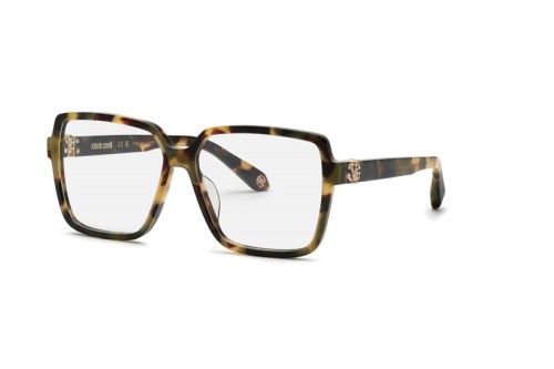 Roberto Cavalli VRC050 - 0AGG - 55 Cadres optiques Havane Angulaire