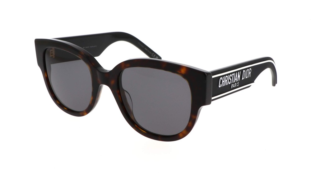 Dior WILDIOR BU - 29P0 B - 54 Lunettes de soleil Havane Œil de chat