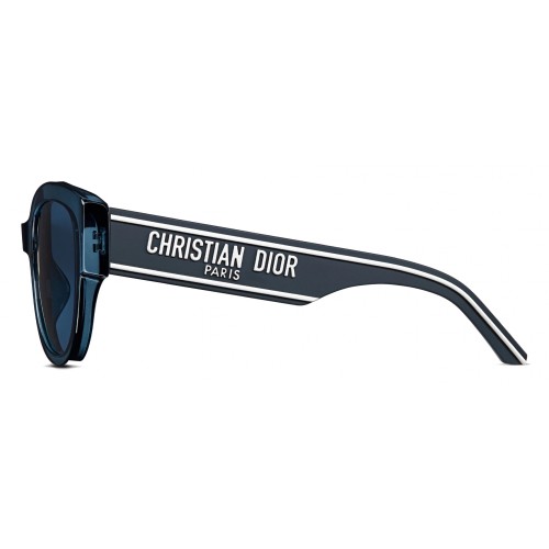 Dior WILDIOR BU - 30B0 B - 54 Lunettes de soleil Bleu Œil de chat