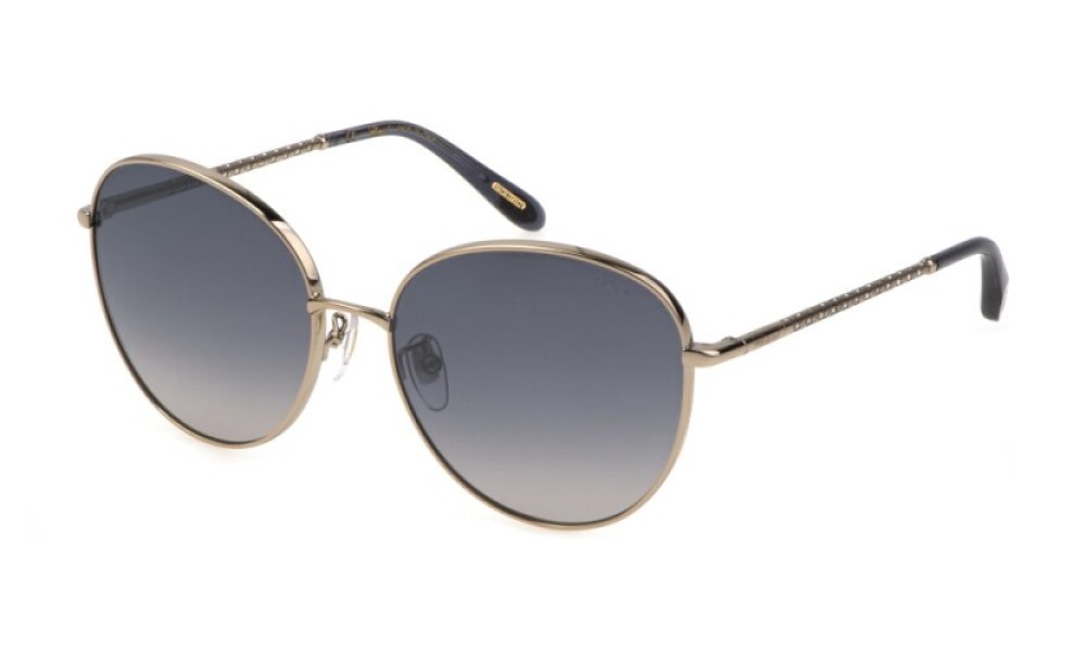 Chopard SCHF75V - 594B - 59 Lunettes de soleil Bronze, Gris Coussin arrondi
