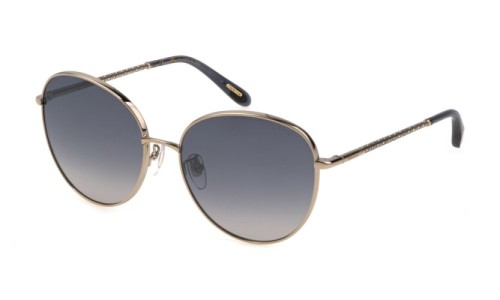 Chopard SCHF75V - 594B - 59 Lunettes de soleil Bronze, Gris Coussin arrondi