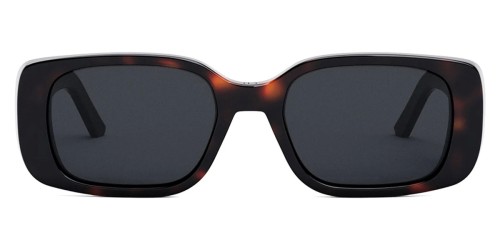 Dior WILDIOR S2U - 24A0 B - 53 Lunettes de soleil Havane, Violet Angulaire