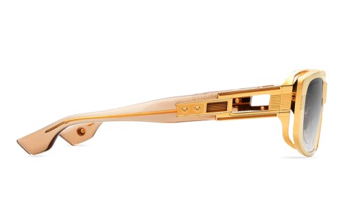 Dita ZIRITH(LIMITED EDITION) DTS435-A - 01 - 60 - LIMITED EDITION Lunettes de soleil Or, Marron Angulaire