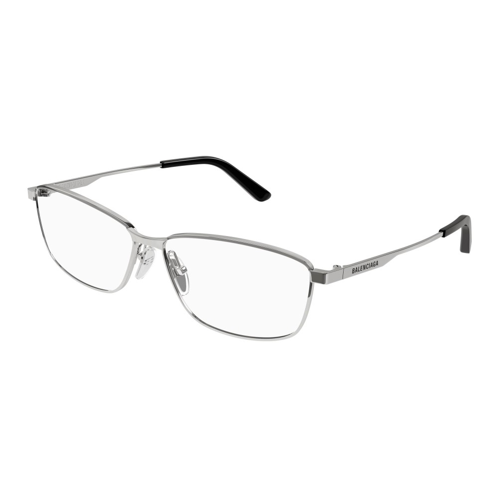 Balenciaga BB0281O - 003 - 60 Cadres optiques Argent Angulaire