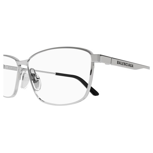 Balenciaga BB0281O - 003 - 60 Cadres optiques Argent Angulaire