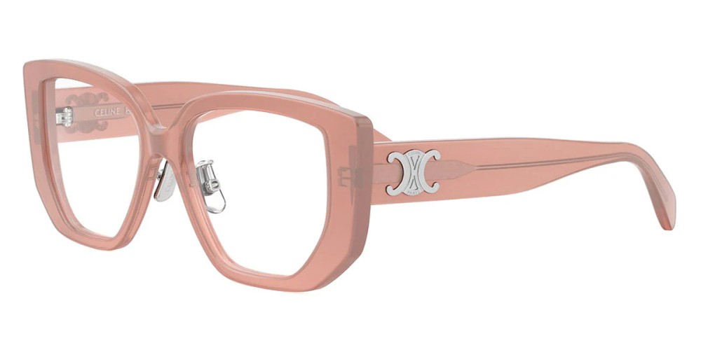 Celine CL50146F - 074 - 53 Cadres optiques Rose Angulaire