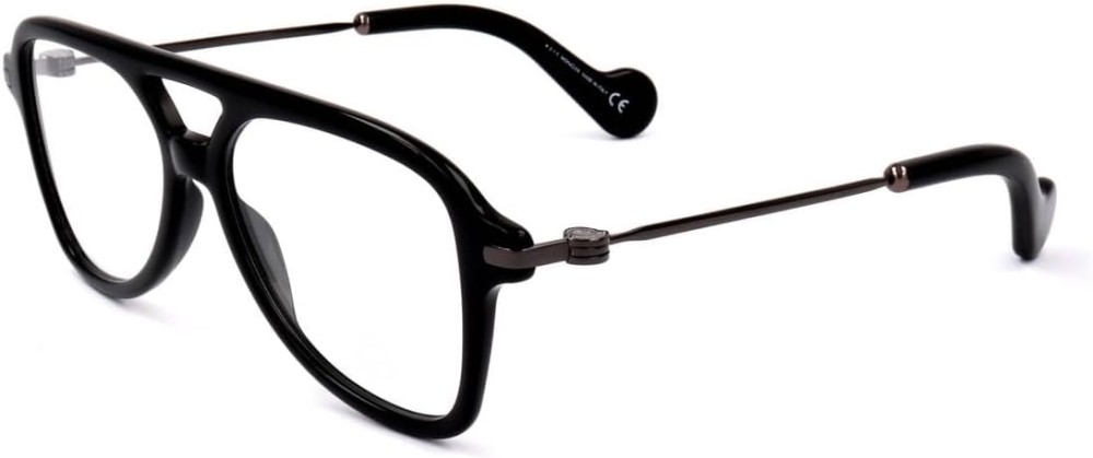 Moncler ML5081 - 001 - 56 Cadres optiques Noir Pilote (Aviateur)