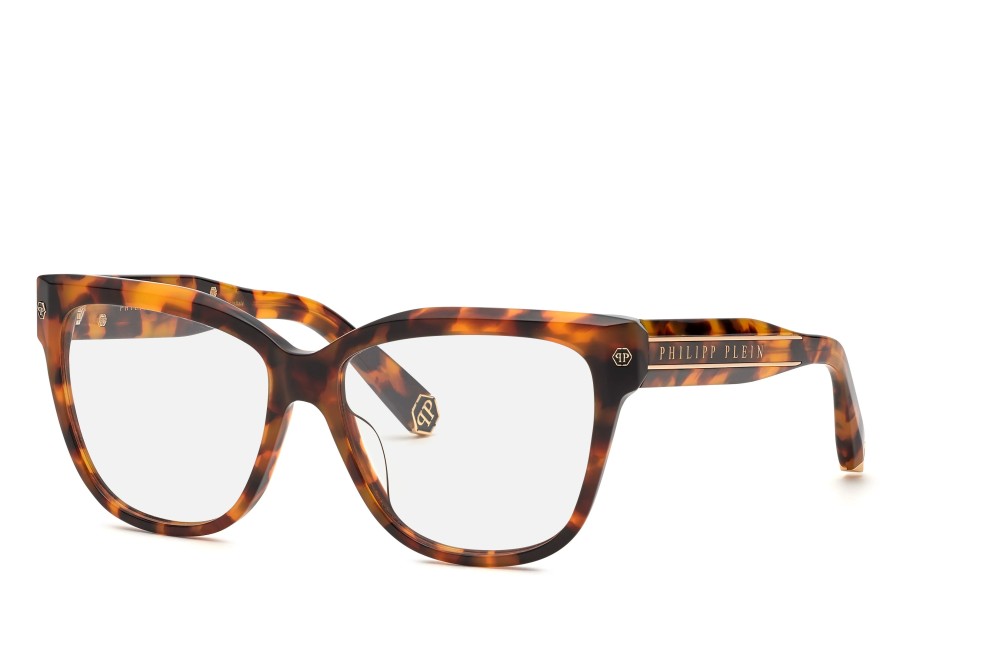Philipp Plein VPP051 FLYING BUTTERFLY - 0728 - 55 Cadres optiques Havane Œil de chat