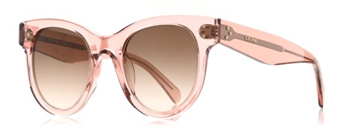 Celine CL40182F - 72F - 50 Lunettes de soleil Rose Coussin arrondi