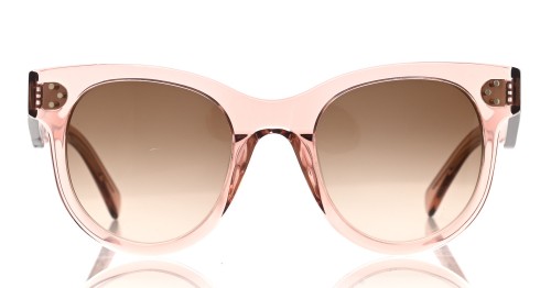 Celine CL40182F - 72F - 50 Lunettes de soleil Rose Coussin arrondi