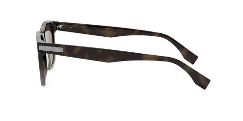 Fendi FE40093F - 56E - 55 Lunettes de soleil Havane foncé Angulaire
