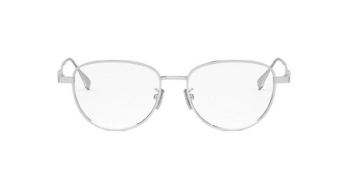 Fendi FE50109F - 016 - 52 Cadres optiques Argent Coussin arrondi