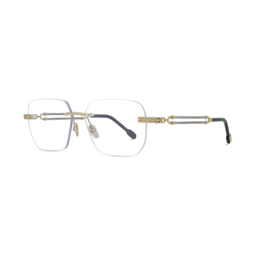 Fred FG50074U - 016 - 57 Cadres optiques Or, Argent, Noir Angulaire