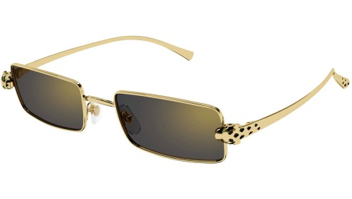 Cartier CT0473S - 001 - 54 Lunettes de soleil Or Angulaire