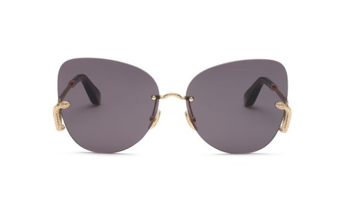 Roberto Cavalli SRC062 - 0300 - 64 Lunettes de soleil Œil de chat